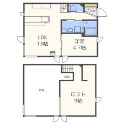 アパルトマン式部の物件間取画像